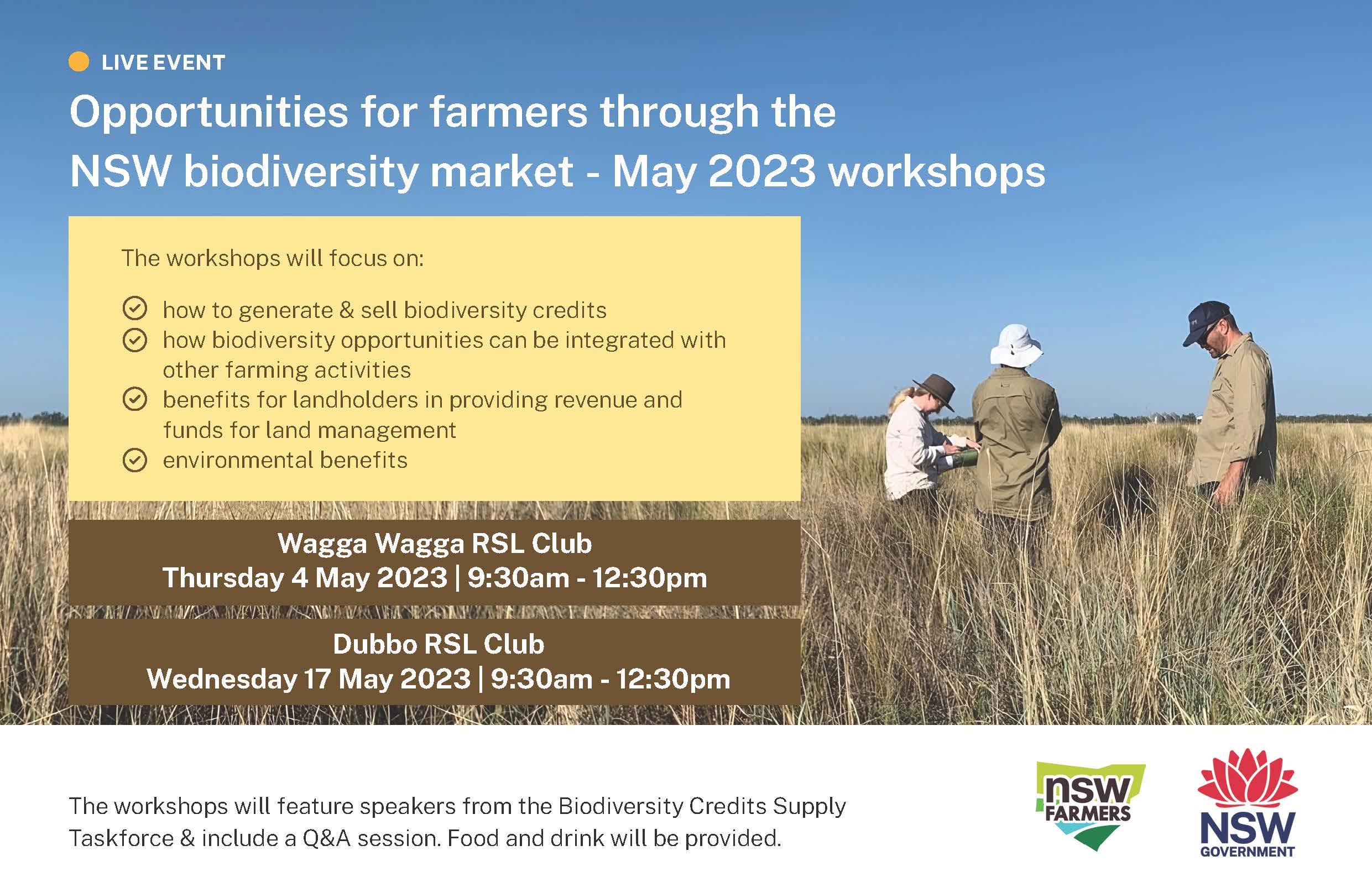 NSW Biodiversity Market Workshop - Dubbo